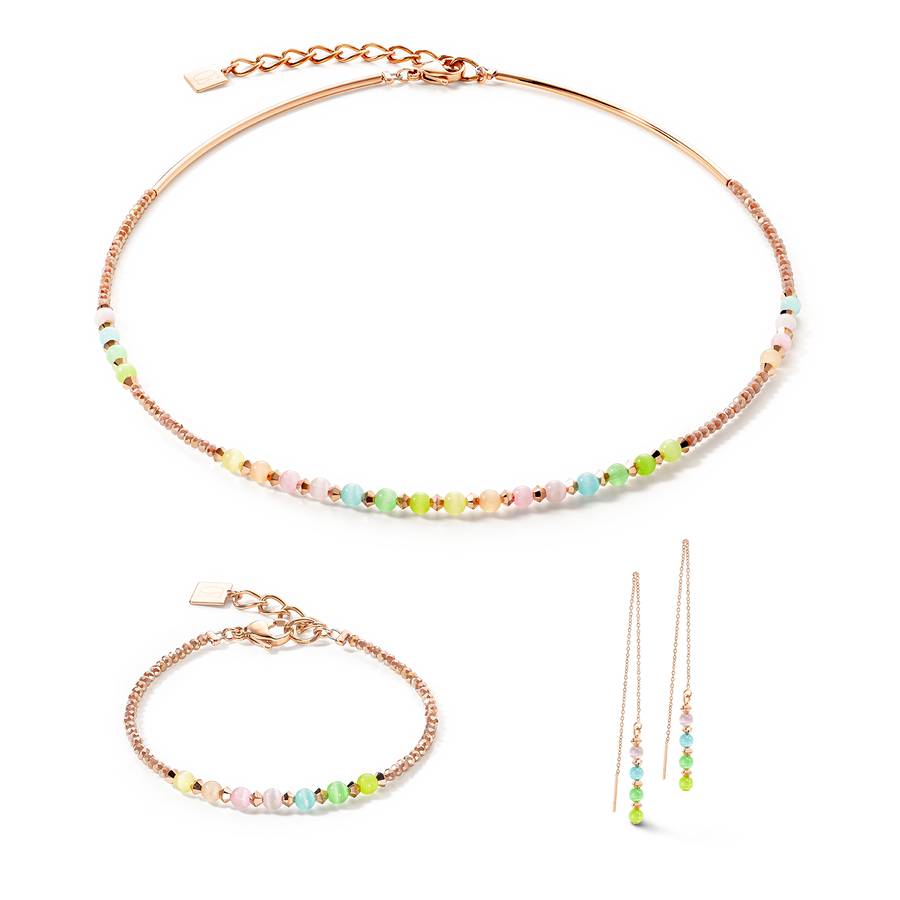 Bracelet Princess candy multicolore pastel