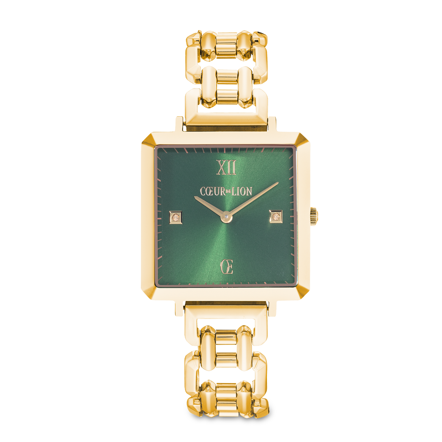 Montre Iconic Cube Glamorous Green Statement or