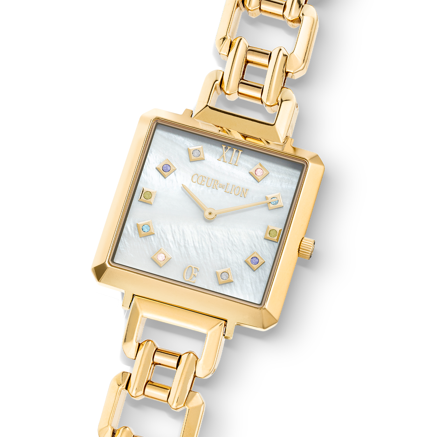 Montre Iconic Cube Golden Moments Statement Or